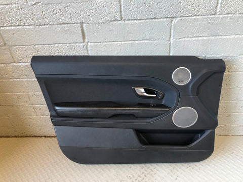 Range Rover Evoque Door Cards Pair of 2 3 Door in Black L538 2011 to 2015 L27105