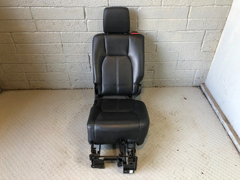Discovery 4 Seats Rear 2nd Second Row in Black Land Rover 2009 to 2016 L17036