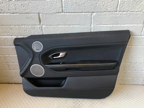 Range Rover Evoque Door Cards Pair of 2 3 Door in Black L538 2011 to 2015 L27105