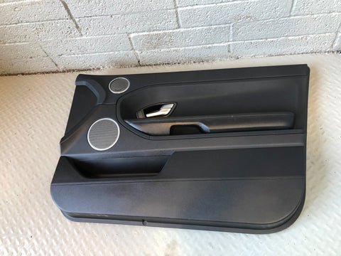 Range Rover Evoque Door Cards Pair of 2 3 Door in Black L538 2011 to 2015 L27105