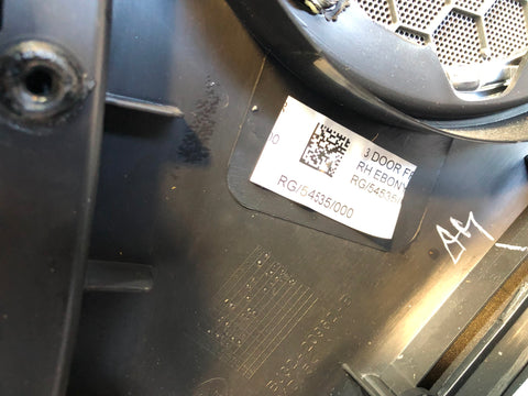 Range Rover Evoque Door Cards Pair of 2 3 Door in Black L538 2011 to 2015 L27105