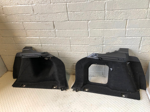 Range Rover Evoque Boot Side Panels Trims Black Pair L538 2011 to 2018 3 Door