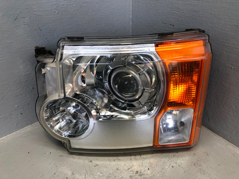 Discovery 3 Headlight Xenon Left XBC500052 Near Side 2004 to 2009 Land Rover