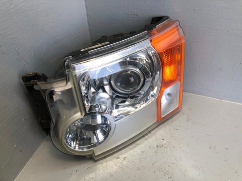 Discovery 3 Headlight Xenon Left XBC500052 Near Side 2004 to 2009 Land Rover