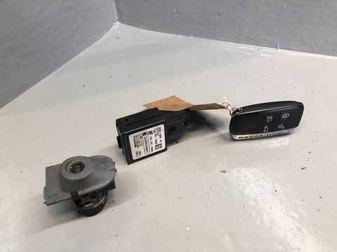 Range Rover Evoque Key Remote and Blade with Door Lock 2011 to 2015 L27105