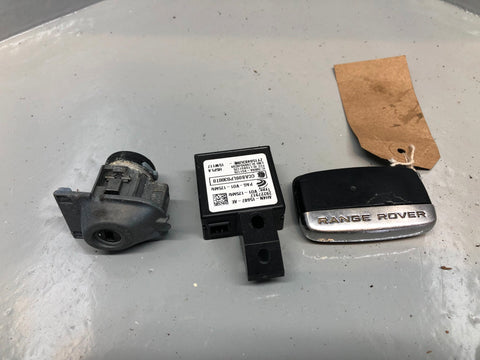 Range Rover Evoque Key Remote and Blade with Door Lock 2011 to 2015 L27105