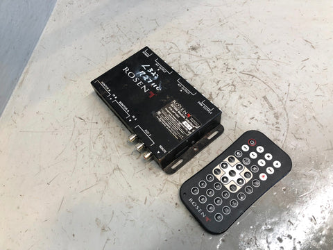 Rosen AV7500 Monitor DVD Entertainment Module A/V Input Output Unit with Remote