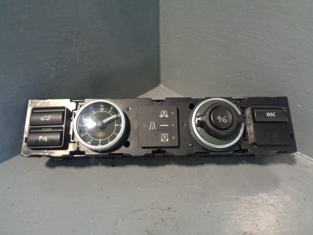 Range Rover L322 Air Suspension Switch Control Panel Clock