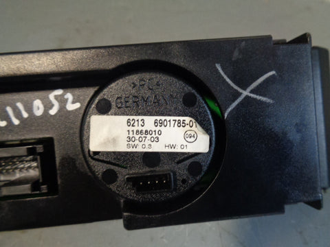 Range Rover L322 Air Suspension Switch Control Panel Clock