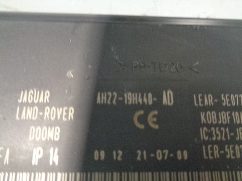 Discovery 4 Keyless Control Module AH22-19H440-AD Land Rover