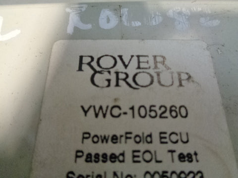 Discovery 2 Powerfold Mirror ECU TD5 V8 YWC105260 Land Rover