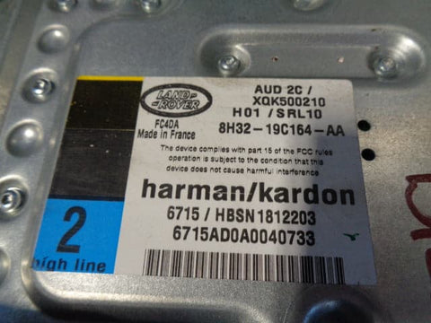 Amplifier Harman Kardon Logic 7 XQK500210 Discovery 4 Range