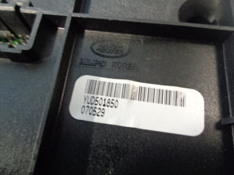 Discovery 3 Terrain Settings Panel Switch Air Suspension