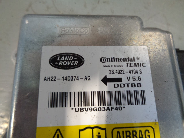 Discovery 4 Airbag SRS ECU Module AH22-14D374-AG Land Rover