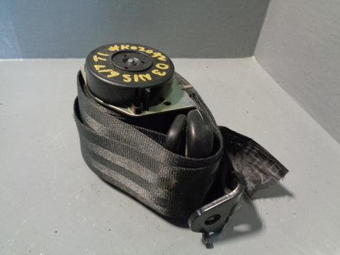 Discovery 3 Seat Belt 3rd Row Near Side Rear in Black Type 1