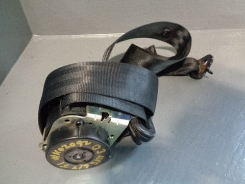 Discovery 3 Seat Belt 3rd Row Near Side Rear in Black Type 1