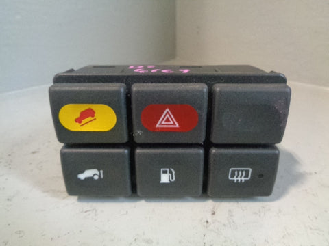 Discovery 2 Switch Pack Dash Grey HDC Hazard Screen Land Rover 1998 to 2002