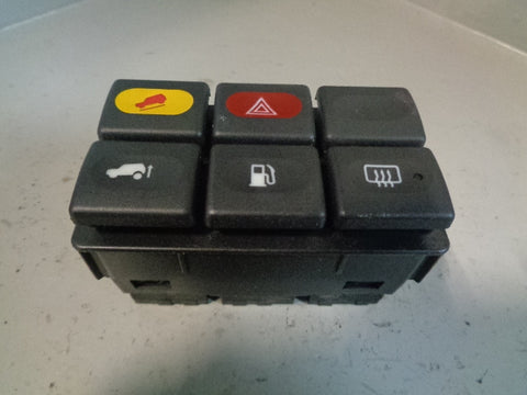 Discovery 2 Switch Pack Dash Grey HDC Hazard Screen Land Rover 1998 to 2002