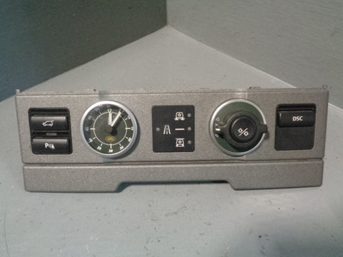 Range Rover L322 Air Suspension Switch Control Panel Clock
