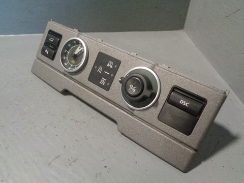 Range Rover L322 Air Suspension Switch Control Panel Clock