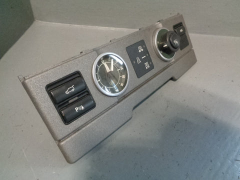 Range Rover L322 Air Suspension Switch Control Panel Clock
