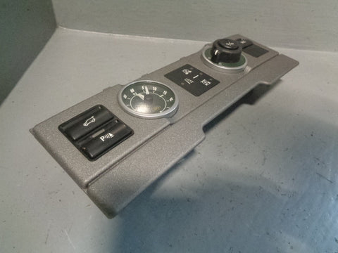 Range Rover L322 Air Suspension Switch Control Panel Clock