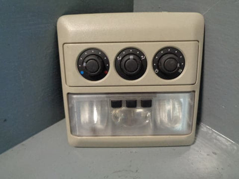 Discovery 3 Rear Heater Controls Panel and Interior Light