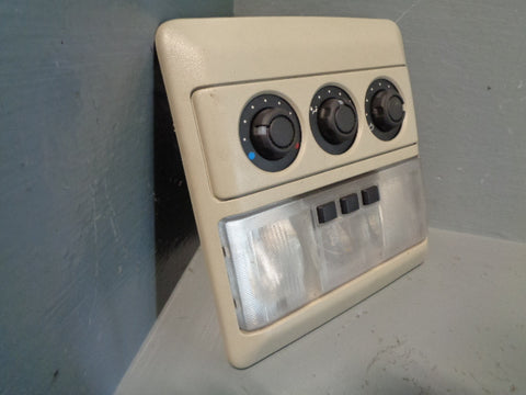Discovery 3 Rear Heater Controls Panel and Interior Light