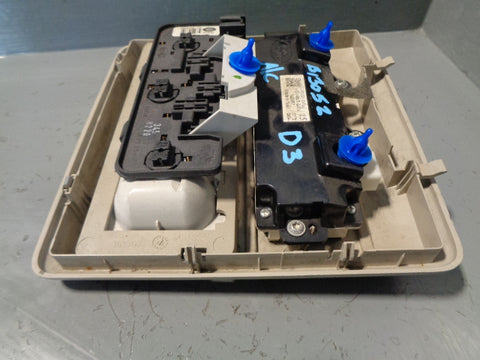 Discovery 3 Rear Heater Controls Panel and Interior Light
