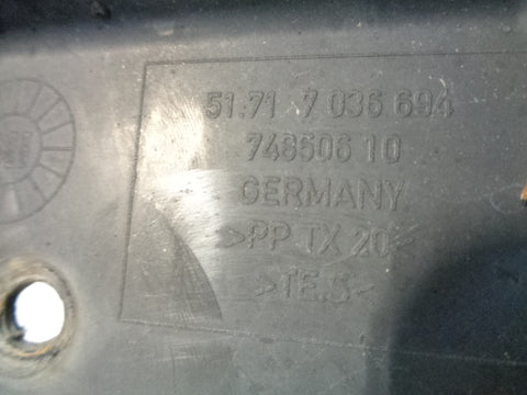 Range Rover L322 Radiator Support Bracket Off Side 51 71 7 036 694 2002 to 2006