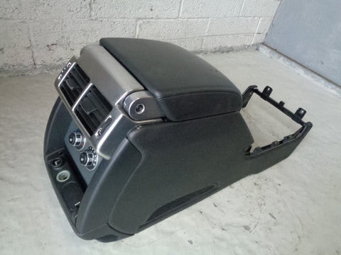 Range Rover L322 Leather Arm Rest Centre Console Black 12v Aux Facelift R09033