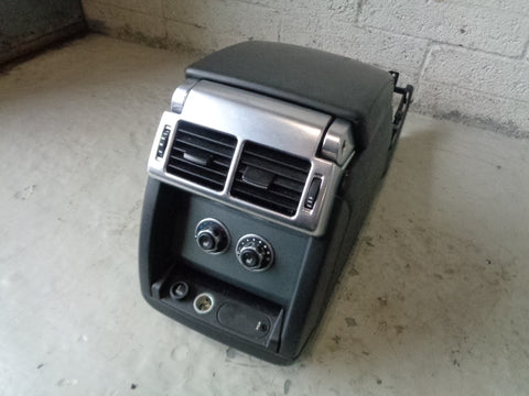 Range Rover L322 Leather Arm Rest Centre Console Black 12v Aux Facelift R09033