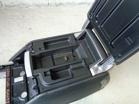 Range Rover L322 Leather Arm Rest Centre Console Black 12v Aux Facelift R09033