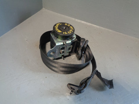 Discovery 3 Seat Belt 3rd Row Off Side Rear in Black Type 1