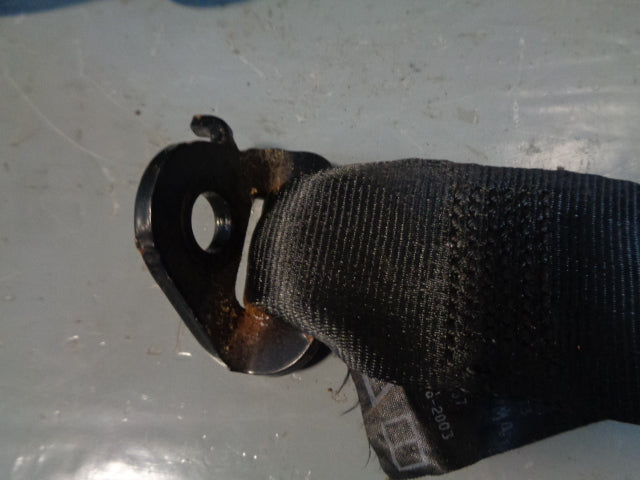 Discovery 3 Seat Belt 3rd Row Off Side Rear in Black Type 1