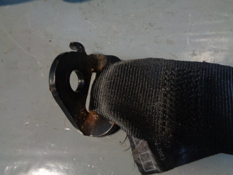 Discovery 3 Seat Belt 3rd Row Off Side Rear in Black Type 1