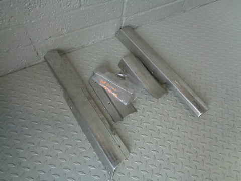 Freelander 1 Kick Plates Door Sill in Silver Set of 4 Land Rover 2001 to 2006