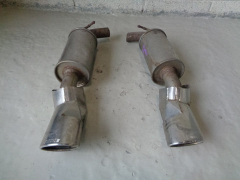 Range Rover Sport Exhaust Tail Pipes and Silencers Pair 2.7 TDV6 L320 B20023