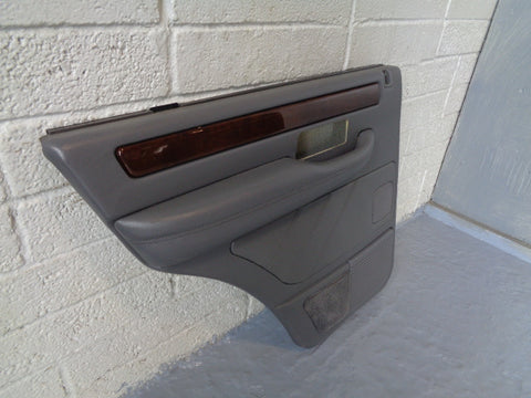 Range Rover P38 Door Card in Granite and Wood Near Side Rear