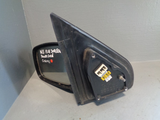Kia Sorento Door Mirror Near Side Electric in Black