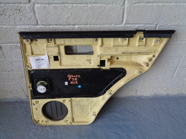 Range Rover P38 Door Card in Granite and Wood Near Side Rear