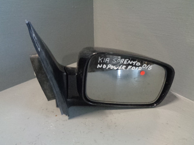 Kia Sorento Door Mirror Off Side Electric in Black