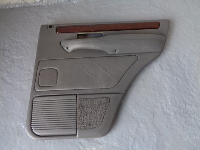 Range Rover P38 Door Card in Granite and Wood Off Side Rear