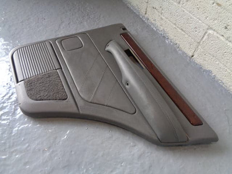 Range Rover P38 Door Card in Granite and Wood Off Side Rear