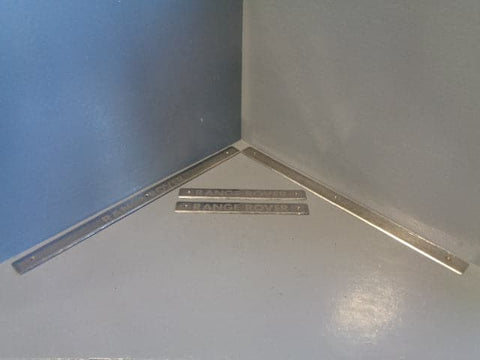 Range Rover P38 Kick Plates Sill Covers Chrome Set of 4 1994