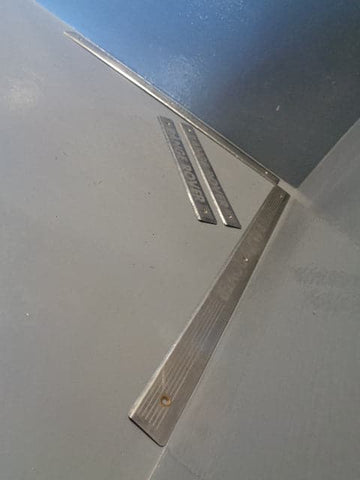 Range Rover P38 Kick Plates Sill Covers Chrome Set of 4 1994