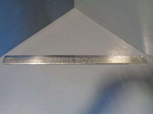 Range Rover P38 Kick Plates Sill Covers Chrome Set of 4 1994