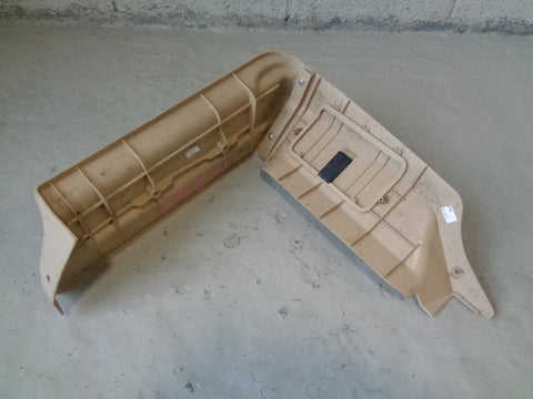 Discovery 2 Seat Base Trim Off Side Front Beige AWR3426 Land Rover 1998 to 2004
