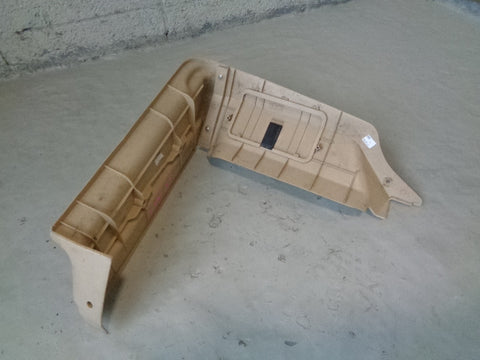 Discovery 2 Seat Base Trim Off Side Front Beige AWR3426 Land Rover 1998 to 2004