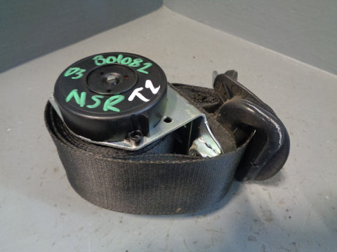 Discovery 3 Seat Belt Black Near Side Rear Land Rover 2004